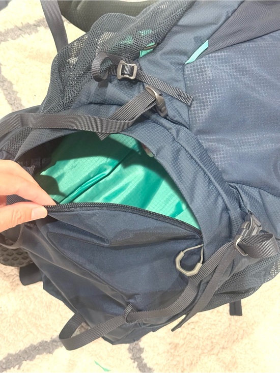 NWT Gregory Amber 34L Backpack Women Men Ajustable Hiking Camping Pack Navy main image 11